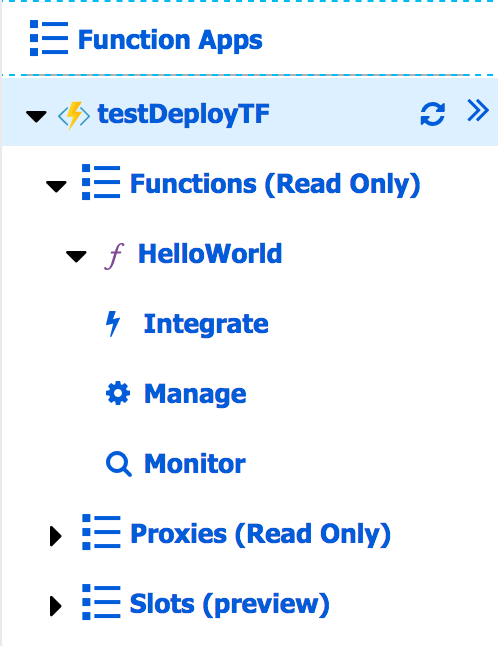 Azure Function Terraform