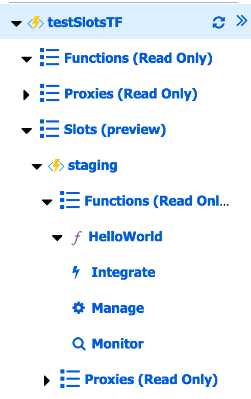 Deploy Slot Terraform